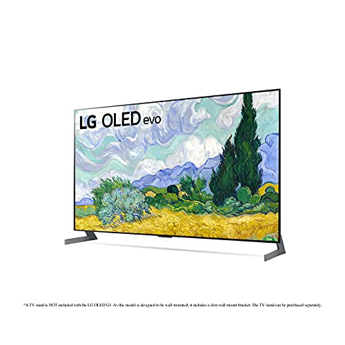 LG OLED65G1PUA Alexa Built-in G1 Series Gallery Design 4K Smart OLED evo TV (2021) (Renewed)