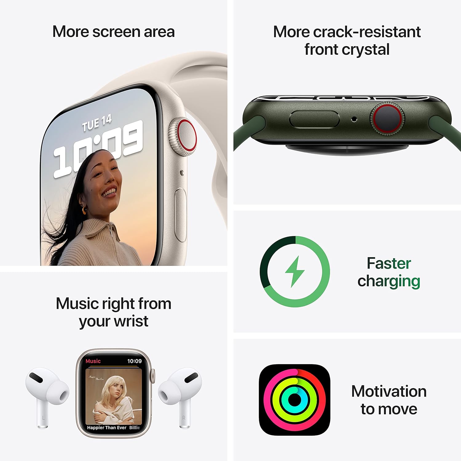 Apple Watch Series 7 [GPS + Cellular 45mm] Smart Watch w/Graphite Stainless Steel Case with Abyss Blue Sport Band. Fitness Tracker, Blood Oxygen & ECG Apps, Always-On Retina Display, Water Resistant
