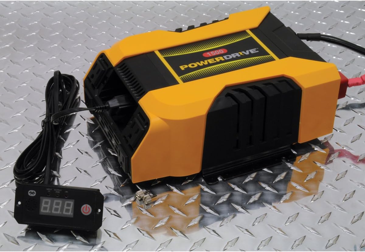 PowerDrive PD1500 1500 Watt Power Inverter with Bluetooth