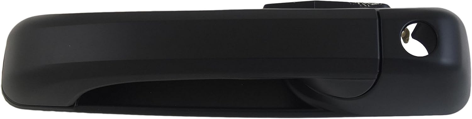 Dorman 82043 Front Driver Side Exterior Door Handle Compatible with Select Dodge/Ram Models, Smooth Black Pack of 2