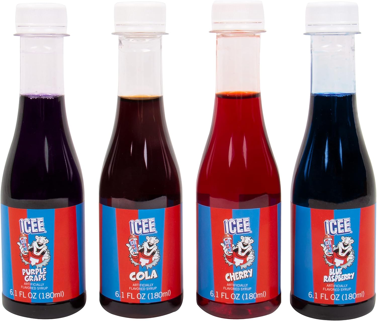 ICEE Slushie Snow Cone Machine Bundle. Genuine ICEE Home Countertop Slushie Ice Shaver & 4-Pack ICEE Syrups. Officially Licensed ICEE Merchandise.