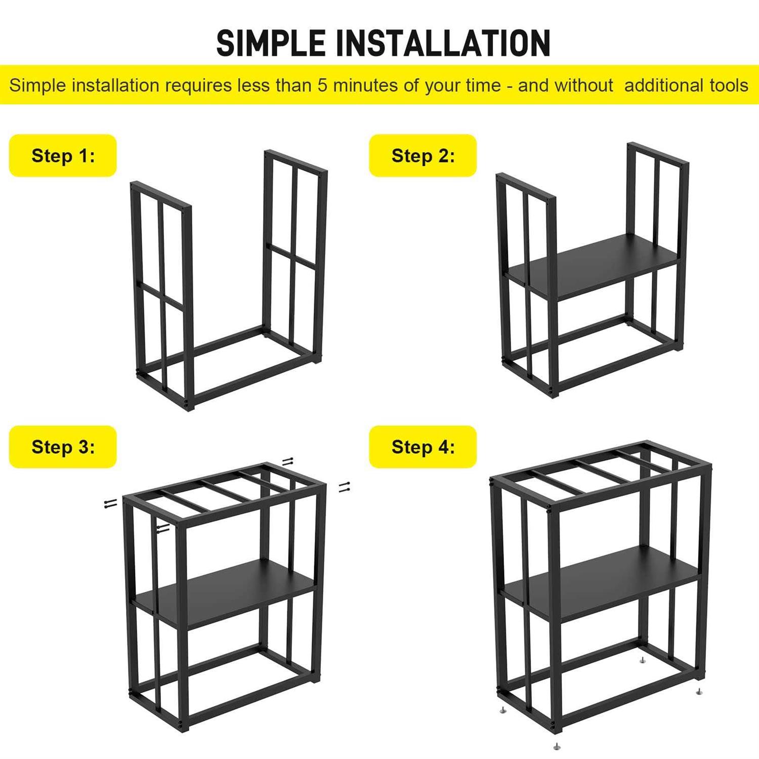 Likeem Fish Tank Stand Metal Aquarium Stand 20 Gallon Aquarium Turtle Tank 24.8 x 9.25 x 30.1 - Pet Supplies online store
