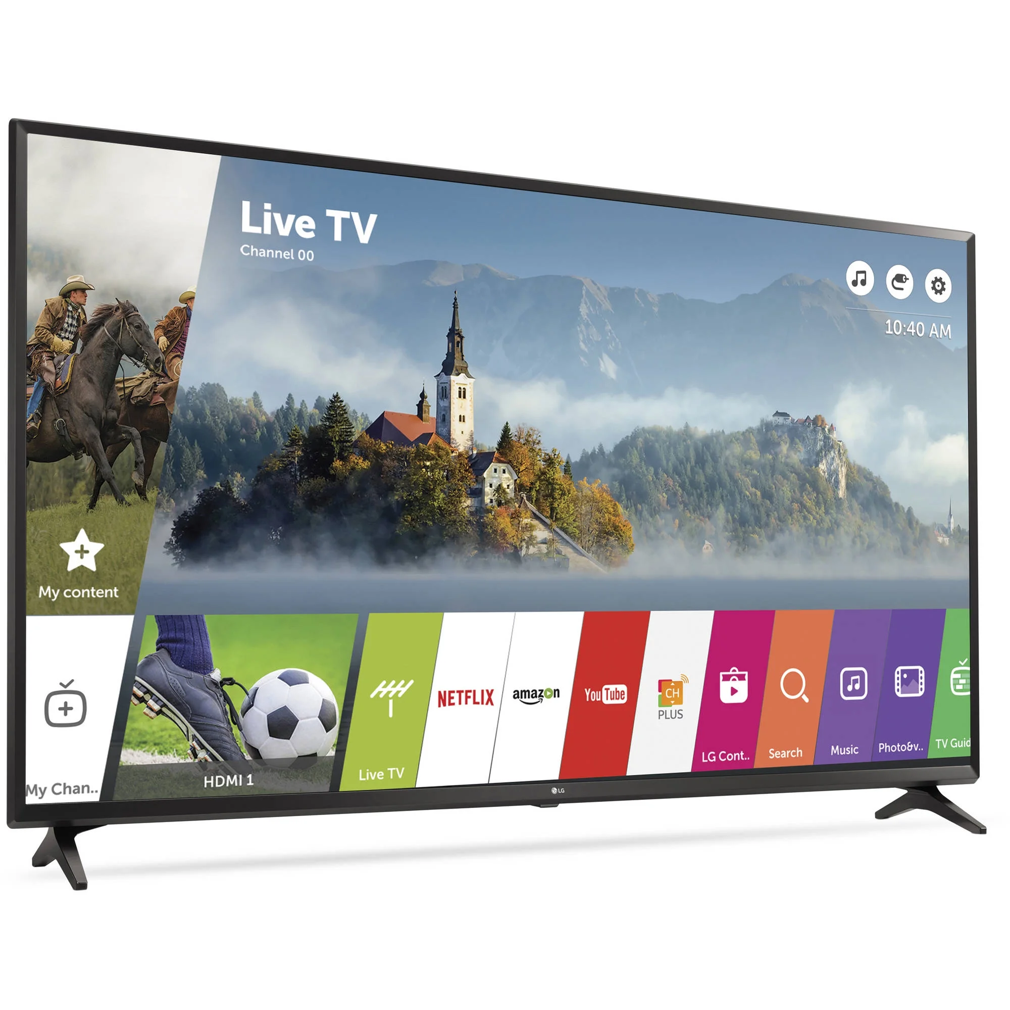LG 65" Class 4K (2160P) Ultra HD Smart LED TV (65UJ6300) - Curated Treasures Market
