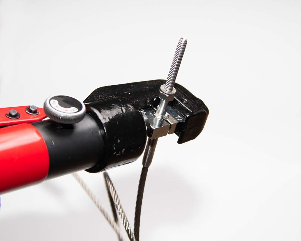 Hydraulic Cable Crimper and Swage Tool. Great for Crimping Battery Lugs, Large Electric Cables or Swaging Stainless Steel Cable/Rope. Pack of 2