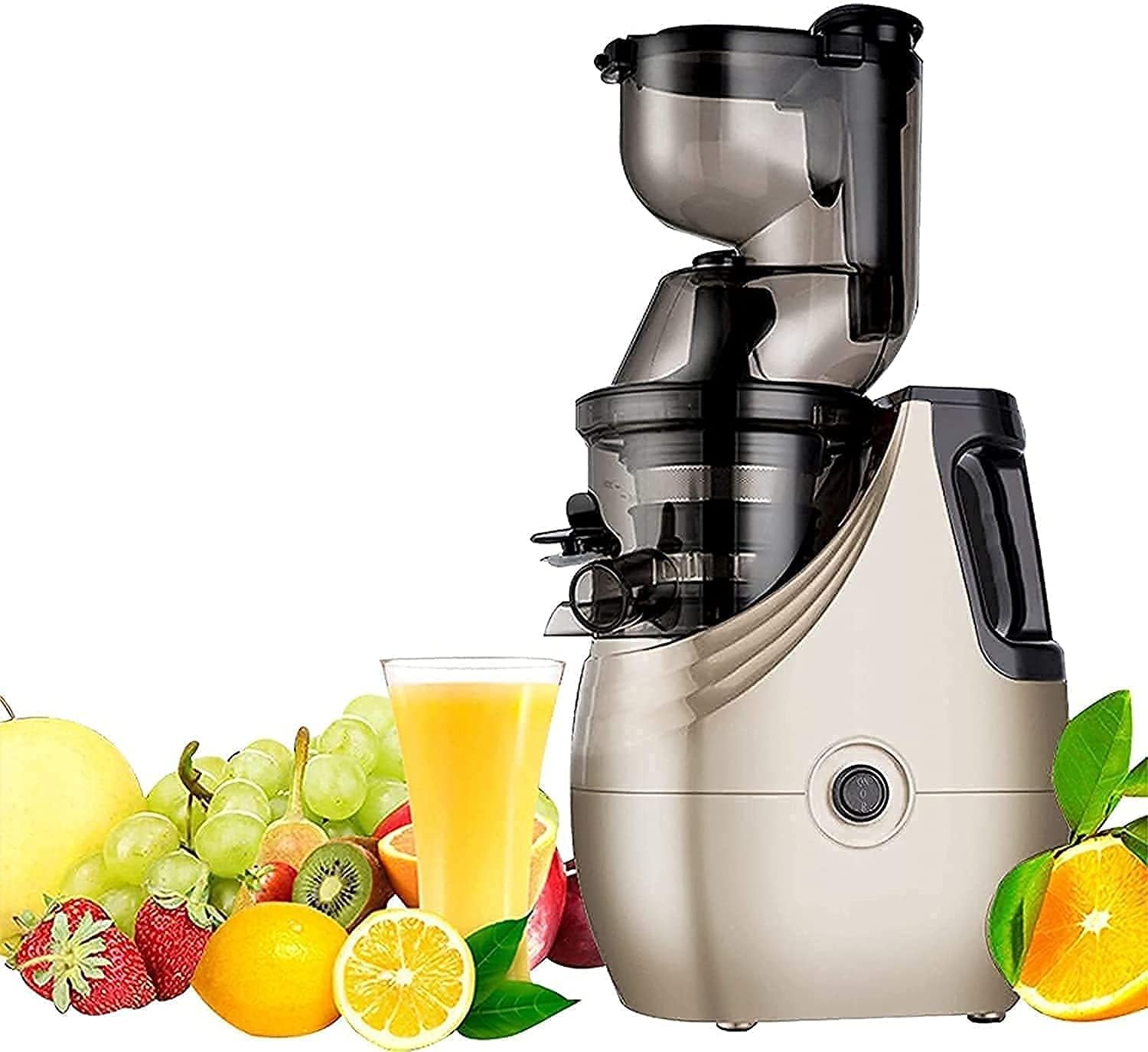 Juicer Machine,Slow Juicer Higher Nutrients And Vitamins Cold Press Juicer Machine For Fruit And Vegetable BPA Free Components