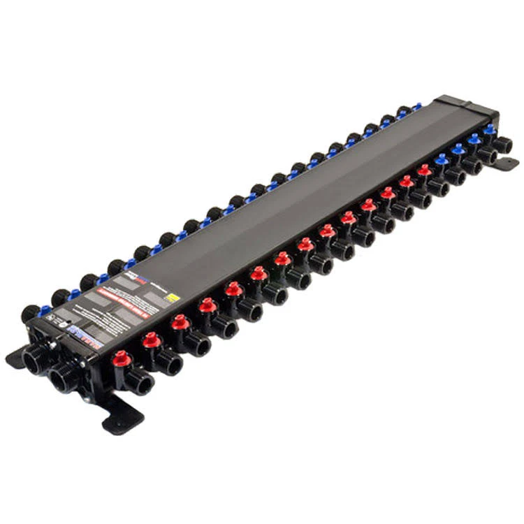 Viega 36362 3/8-Inch, 36 Port Compression Manabloc (14 Hot, 22 Cold)