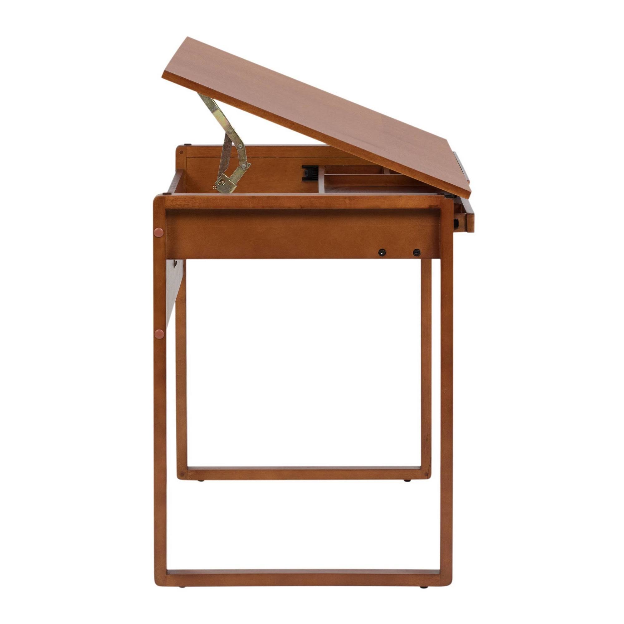 Canvas u0026 Color Wood Drawing Table Sonoma Brown - Studio Designs