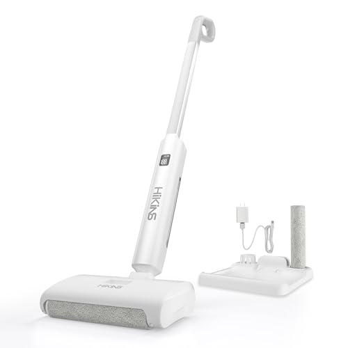 Electric Mop, Cordless Electric Mop for Floor Cleaning with Self Cleaning, Hard Floor Cleaner up to 60 mins, Dual Tank Tech, Self-Propelled, Rechargeable Floor Scrubber for Multi-Surface