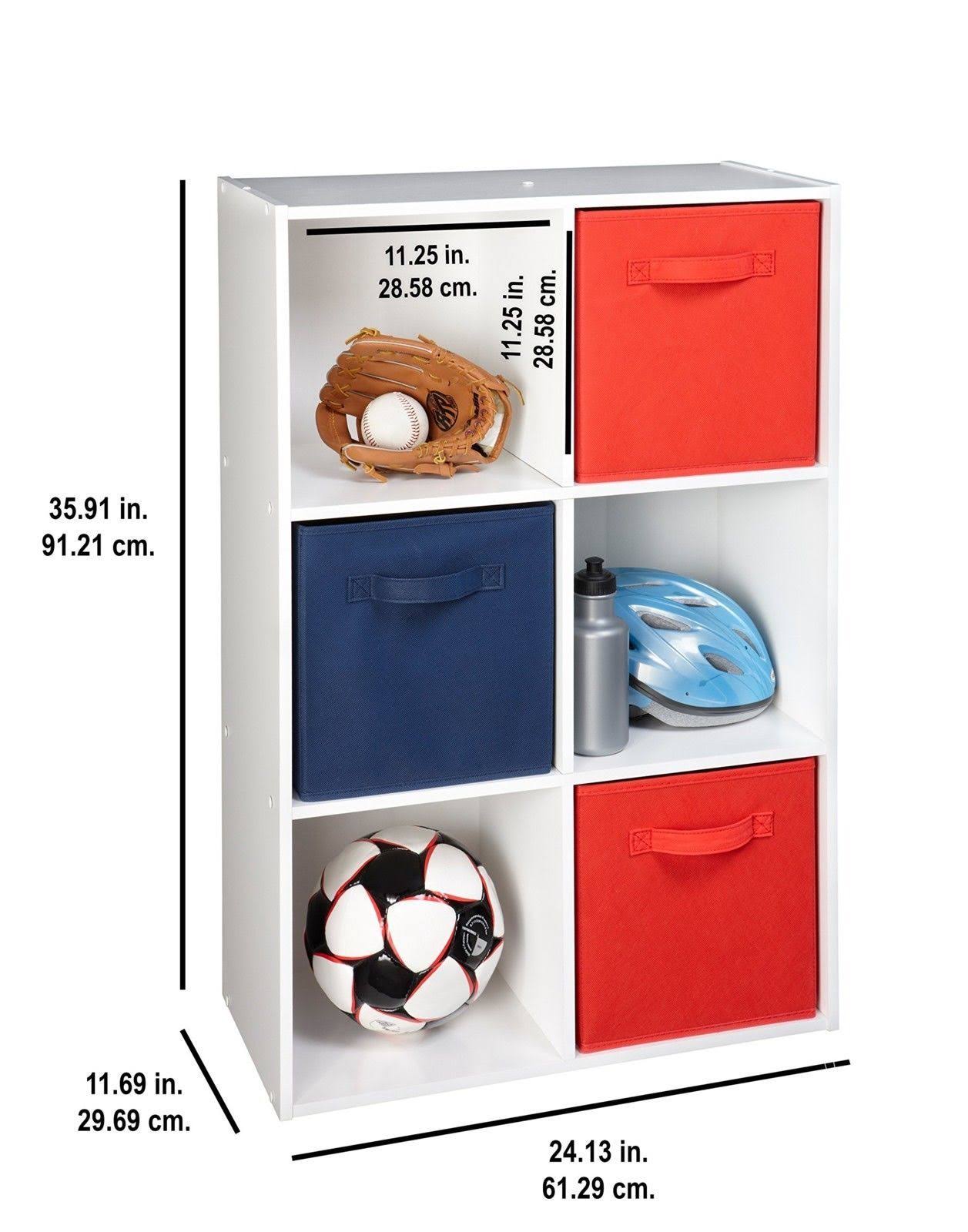 ClosetMaid (8996) Cubeicals Organizer, 6-Cube - White