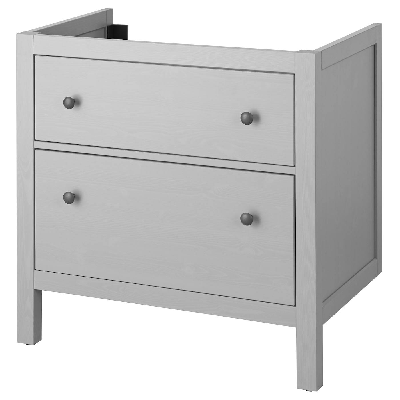 IKEA - HEMNES Sink Cabinet with 2 Drawers, Gray, 31 1/2x18 1/2x32 5/8