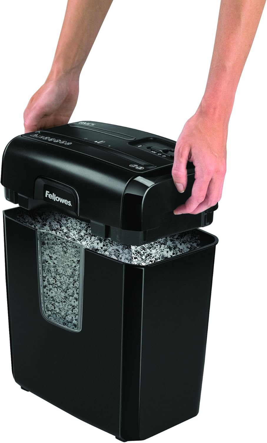 Fellowes 3103201 Powershred W11C, 11-Sheet Cross-cut Paper and Credit Card Shredder with Safety Lock