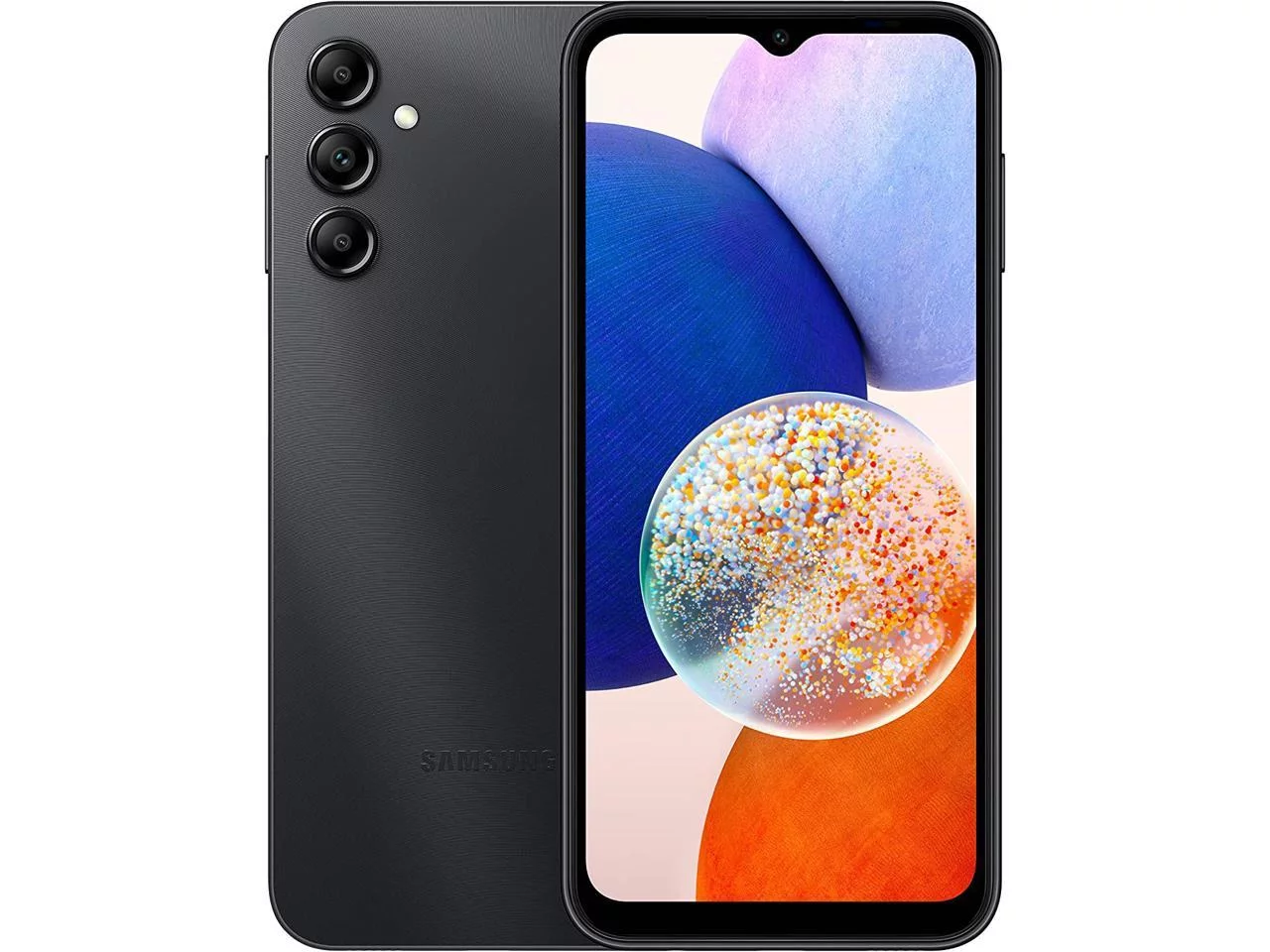 SAMSUNG Galaxy A14 5G A Series Cell Phone, Factory Unlocked Android Smartphone, 64GB w/Expandable Storage, Long Battery Life, 13MP Camera, 6.6" Infinite Display Screen, US Version, 2023, Black