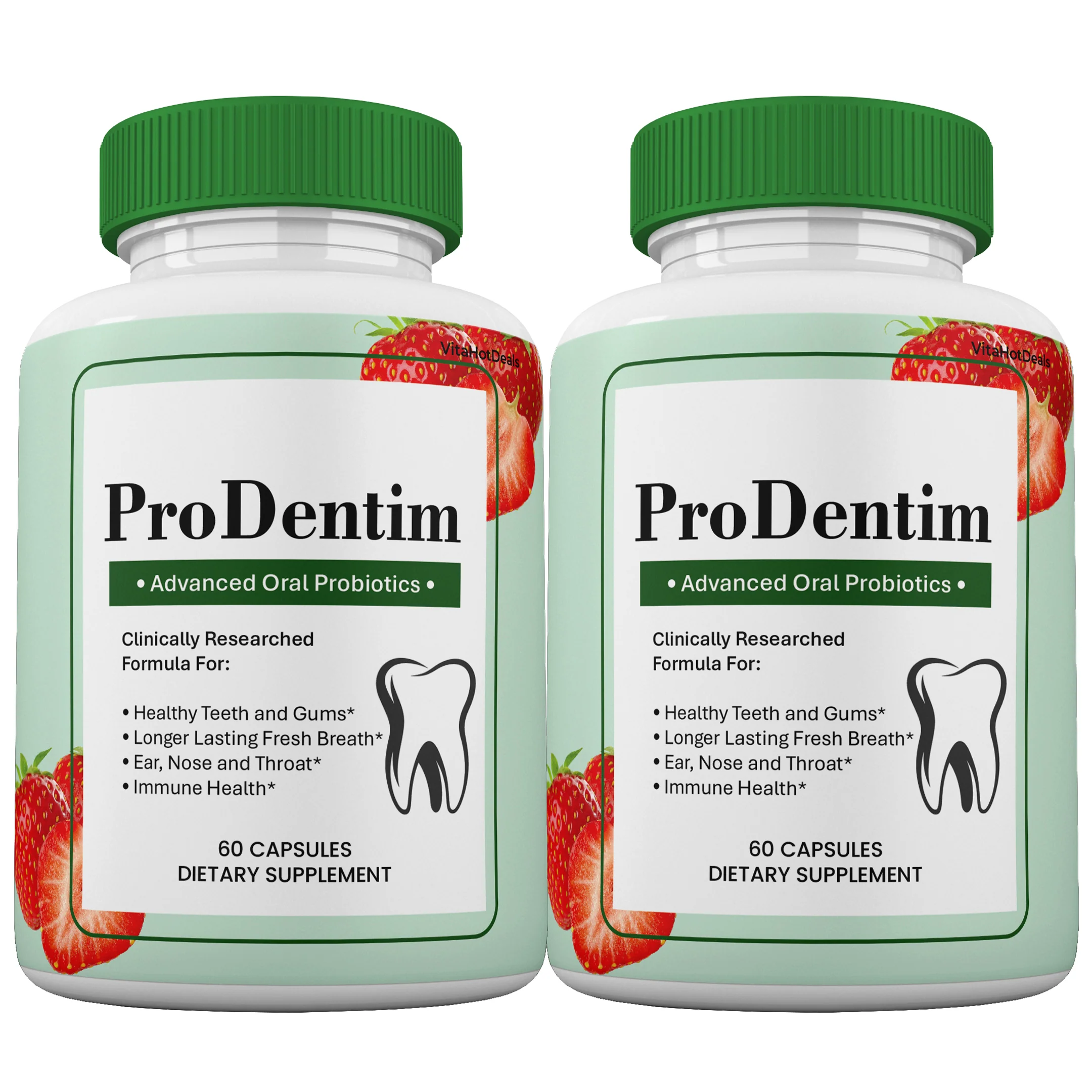 ProDentim for Gums and Teeth capsules (2 Pack) - Kansas Nuitrition - HNZSDS