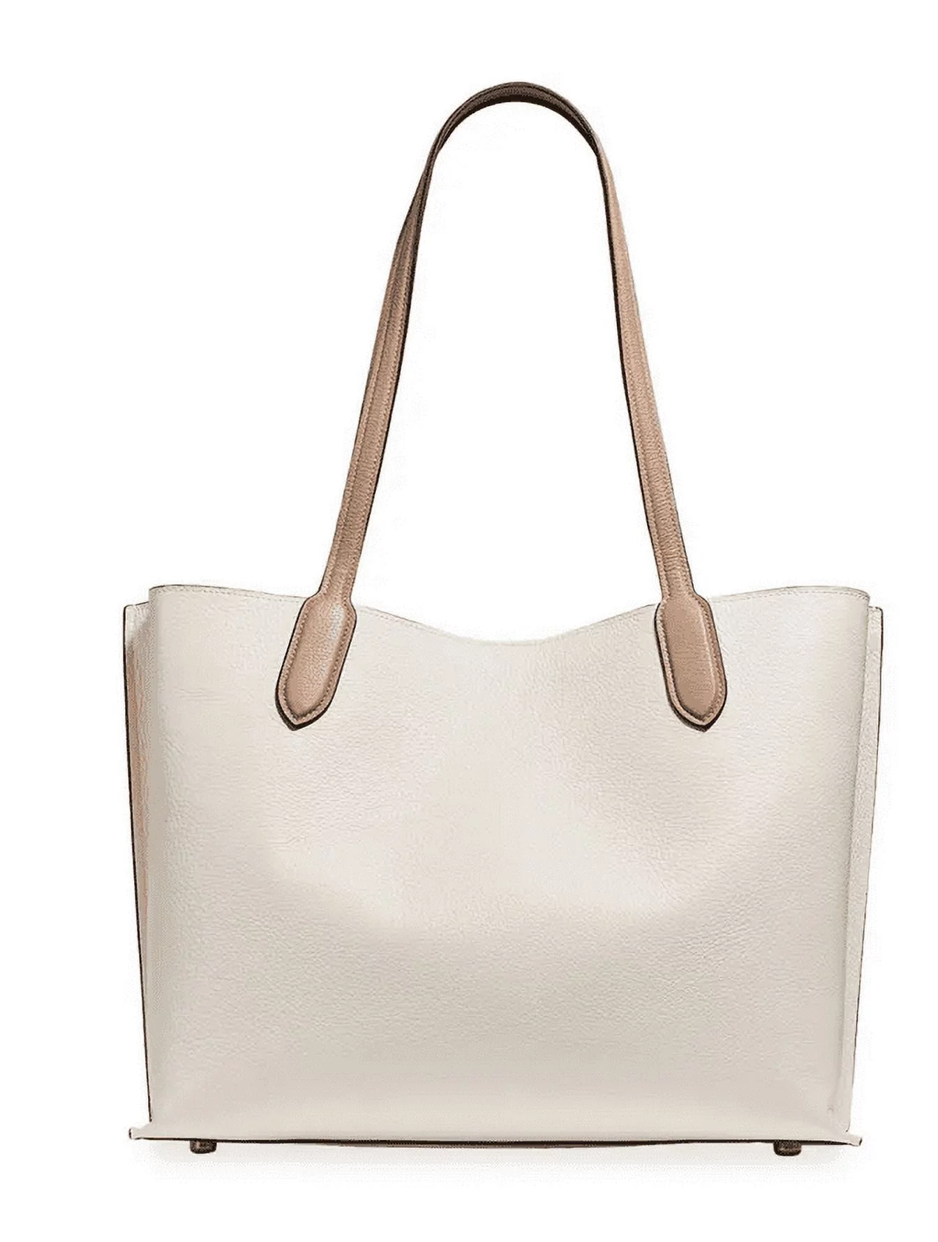 COACH Womens Color-Block Leather Willow Tote Chalk Multi C0691-B4CAH One Size