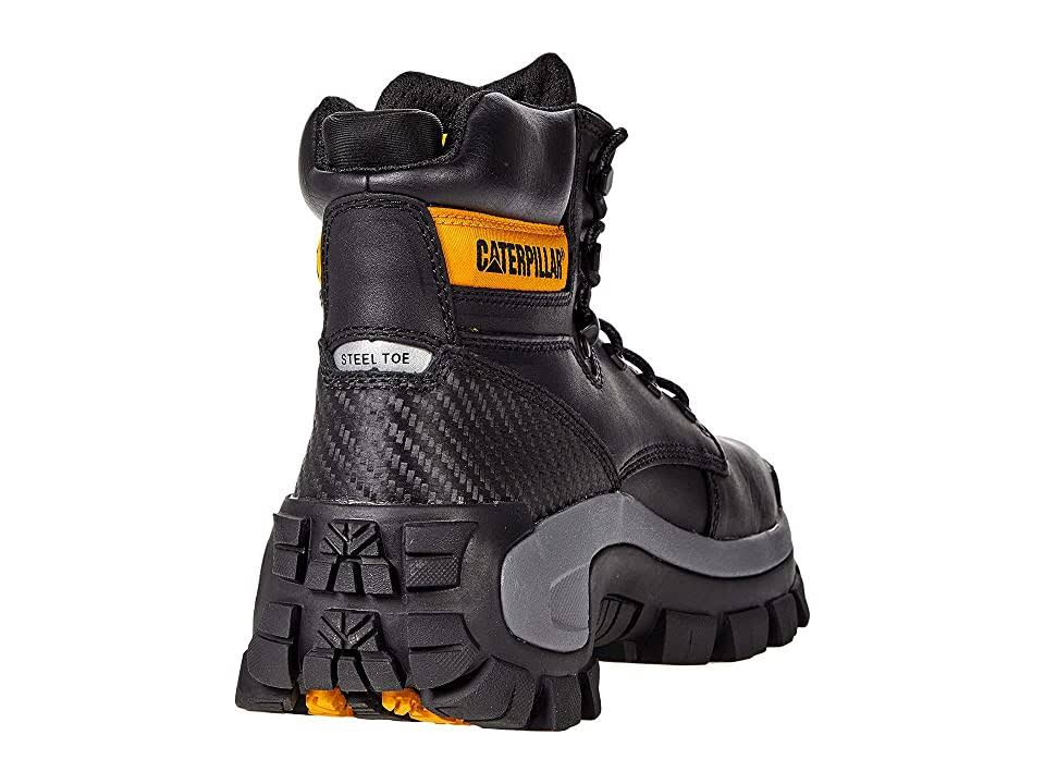 Cat Invader Hi Steel Toe Boots, Men's Black