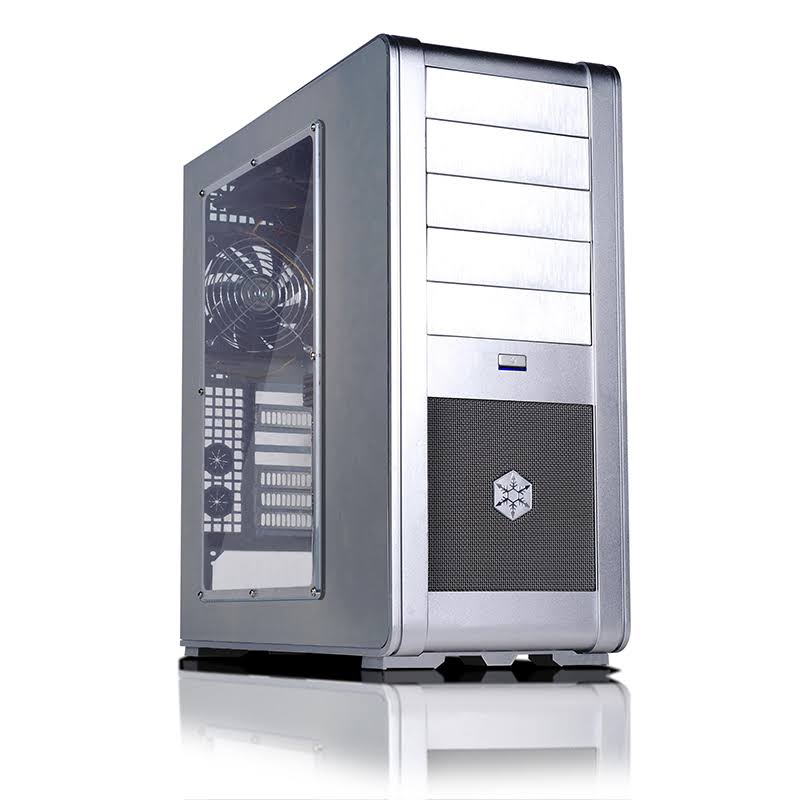 Silverstone Fortress Sst-ft01s Aluminum ATX Mid-Tower Case (Silver)
