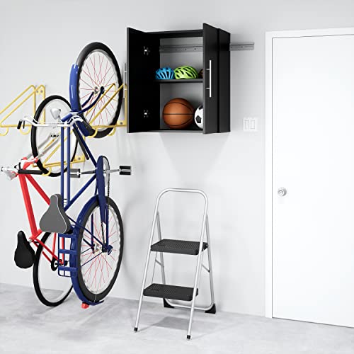 Prepac HangUps Upper Storage Cabinet - Elegant and Spacious Wall Cabinets to Maximize Your Storage, 36" Size, Classic White Finish