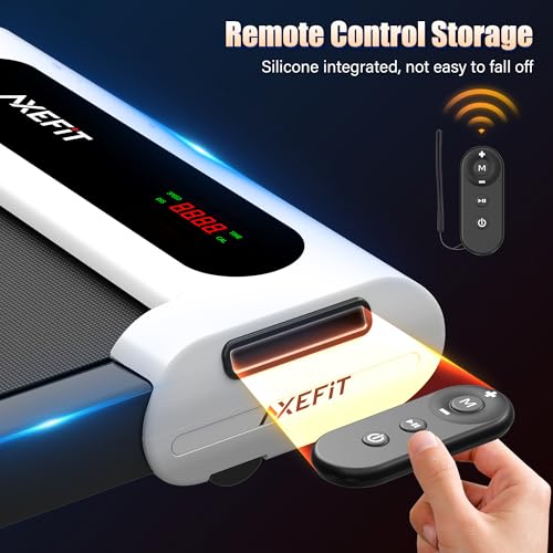 Walking Pad Treadmill, Under Desk Treadmill, Treadmill for Home Office, Quiet Treadmill 2 in 1 for Walking and Jogging, 2.5HP Portable Walking Treadmill with Remote Control, LED Display