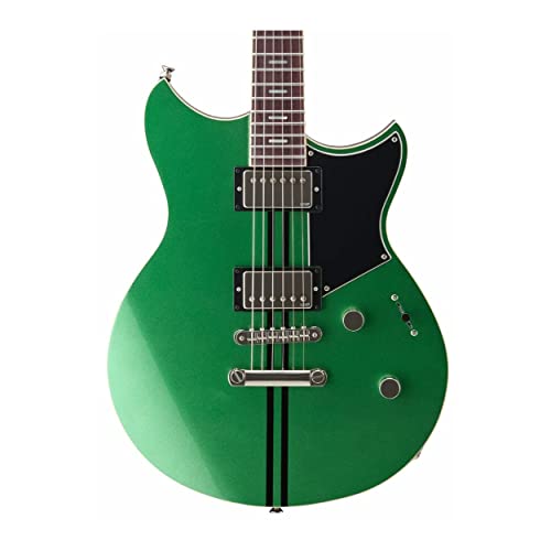 Yamaha Revstar Standard RSS20 FGR Electric Guitar with Gig Bag, Flash Green