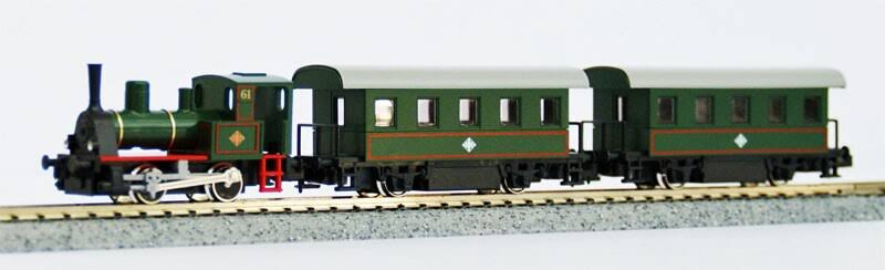 Kato N Gauge Chibirokosetto Fun City of SL Train 10-500-1 Model Railroad Passen