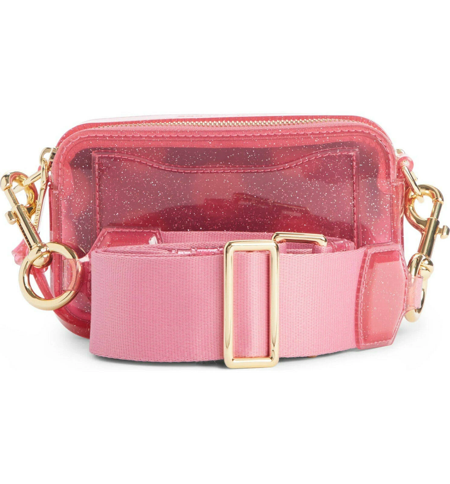 Marc Jacobs The Jelly Glitter Snapshot Camera Bag - Pink