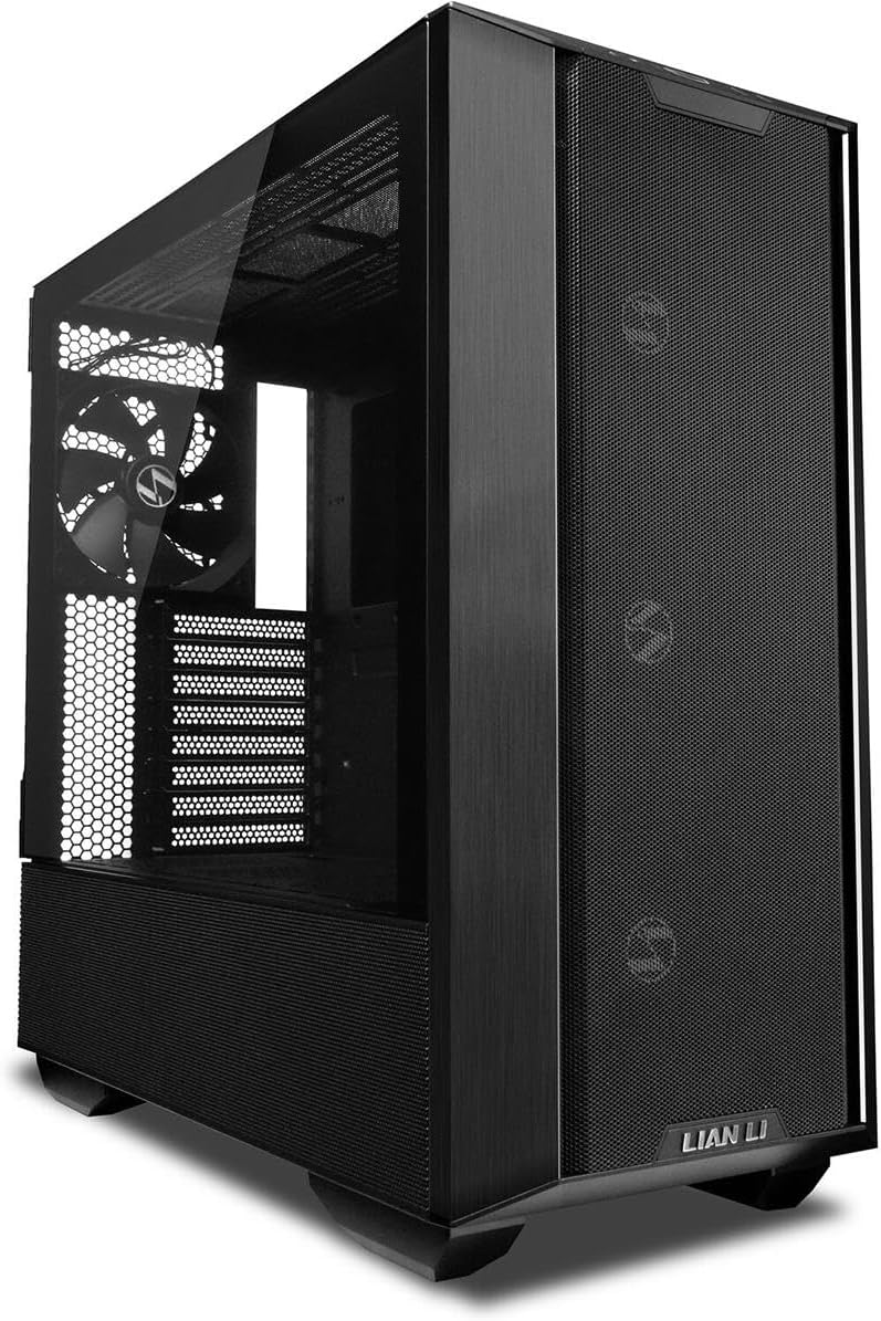 Lian-Li LANCOOL III Tempered Glass E-ATX Mid-Tower Computer Case, Black
