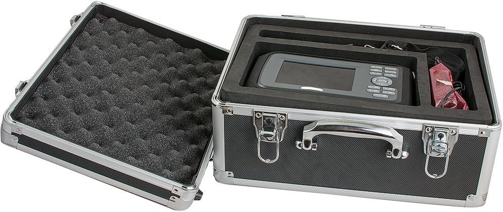 Genmine Ultrasound Scanner Veterinary Portable Farm Animals Pet Handheld Ultrasound Scanner Machine with 3.5MHz Mechanical Sector Probe Horse/Equine/Cow/Sheep Use (Grey)