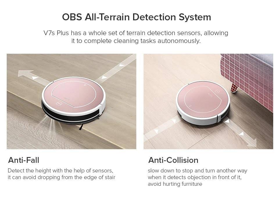 ILIFE V5s Pro Wet/Dry Robotic Vacuum - Bagless
