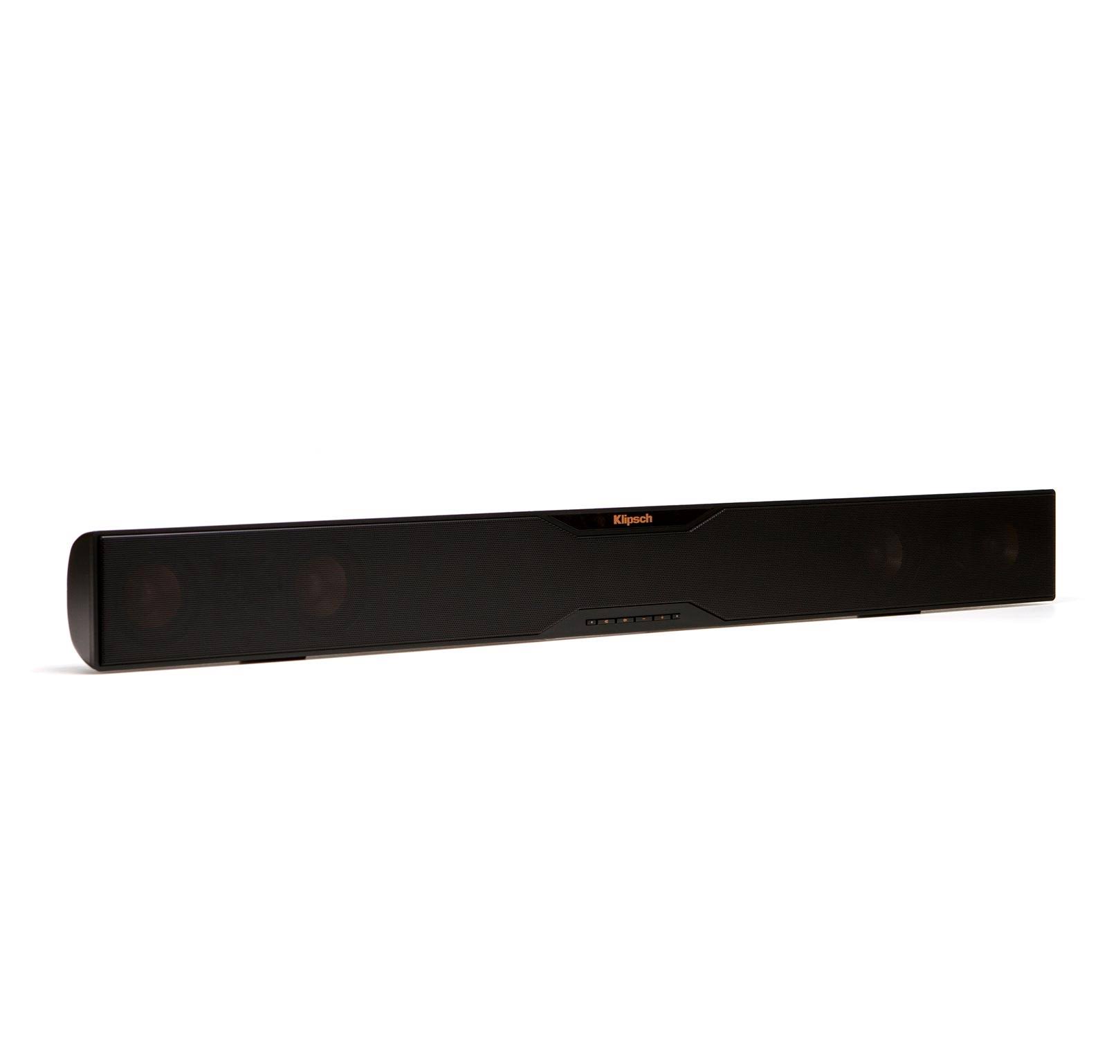 Klipsch Reference Series R-20B Sound Bar System - Wireless - Brushed Black Vinyl/Satin Black