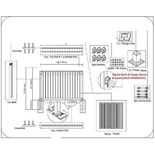 XCEL Black Steel Fence Panel Style Easy Installation Fence Kit Outdoor Fencing for Yard