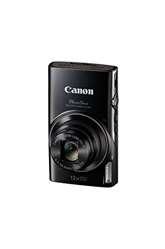 Canon PowerShot ELPH 360 Digital Camera w/ 12x Optical Zoom and Image Stabilization - Wi-Fi & NFC Enabled (Silver)