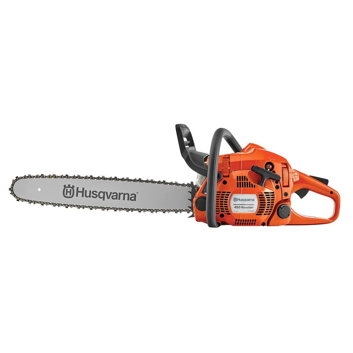 Husqvarna 450 Rancher (18x22) 50.2cc GAS Chainsaw - Powerbox