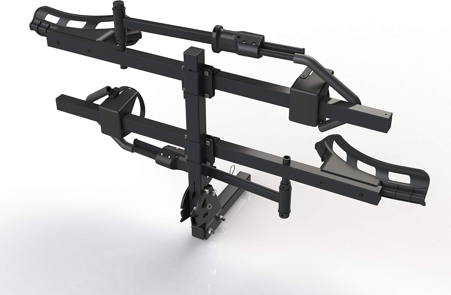 MAXXHAUL 50606 Hitch Style 2-Bike Carrier Platform Style Rack for Standard, Fat Tire, Electric Bikes 2" Hitch Receiver - 66 lbs Weight Capacity Per Bike