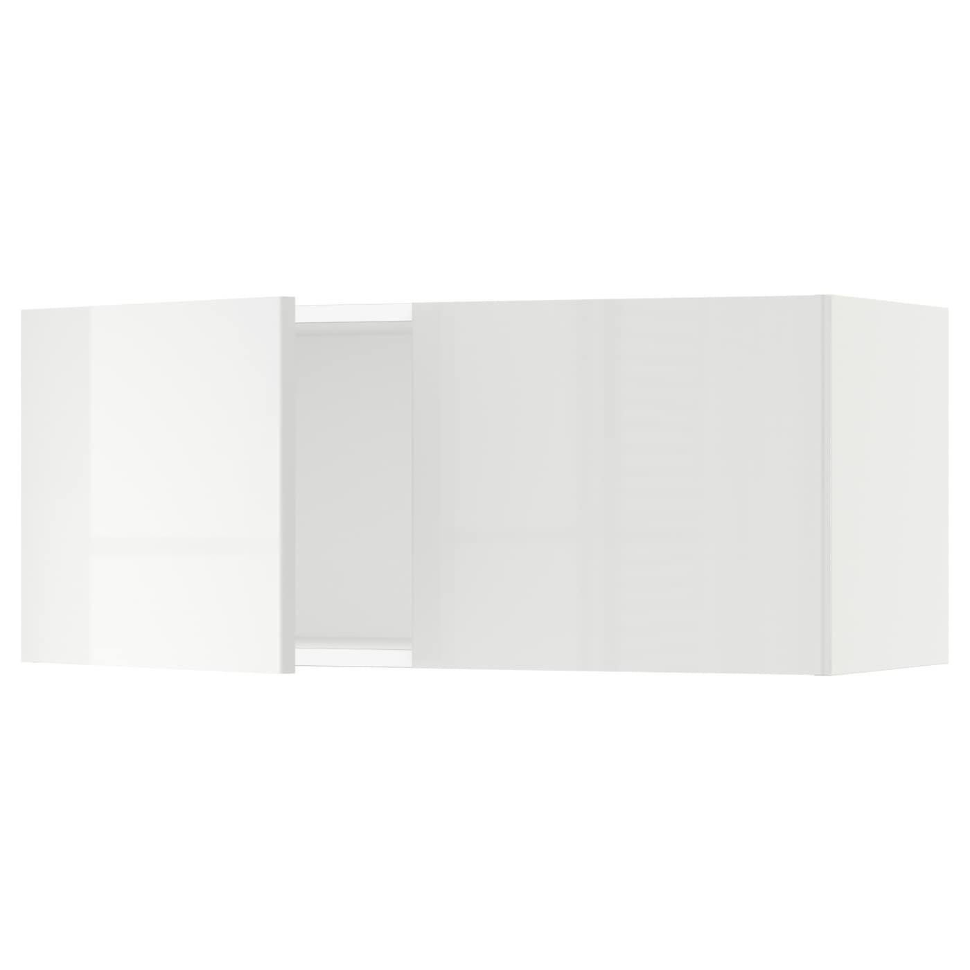 IKEA - SEKTION Wall Cabinet with 2 Doors, white/Ringhult White, 36x15x15 29376682