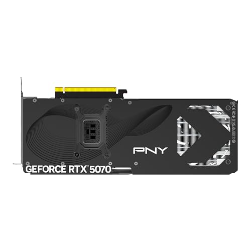 PNY NVIDIA GeForce RTX™ 5070 12GB ARGB Overclocked Triple Fan Graphics Card (DLSS 4, PCIe® 5.0, HDMI®/DP 2.1, 2.4-Slot, Epic-X™ RGB Lighting)