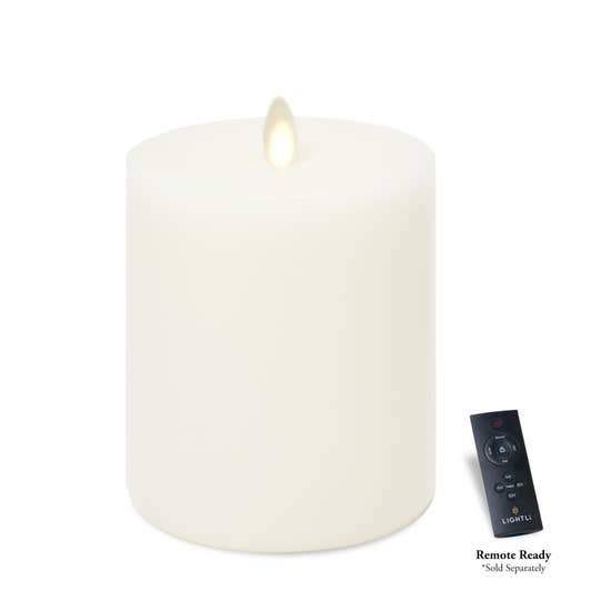 Lightli Moving Flame Candle Pillar