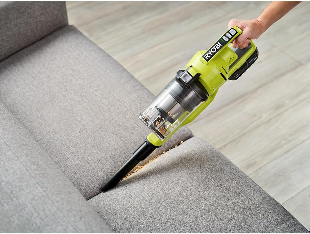 RYOBI Cordless Stick VAC, Green