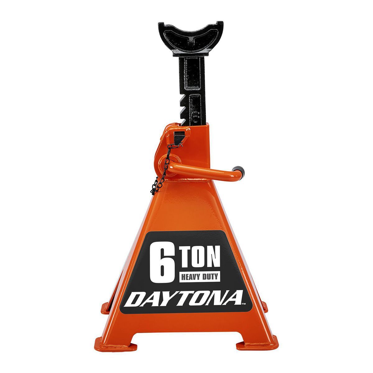 DAYTONA 6 Ton Heavy Duty Ratcheting Jack Stands, Slate Gray