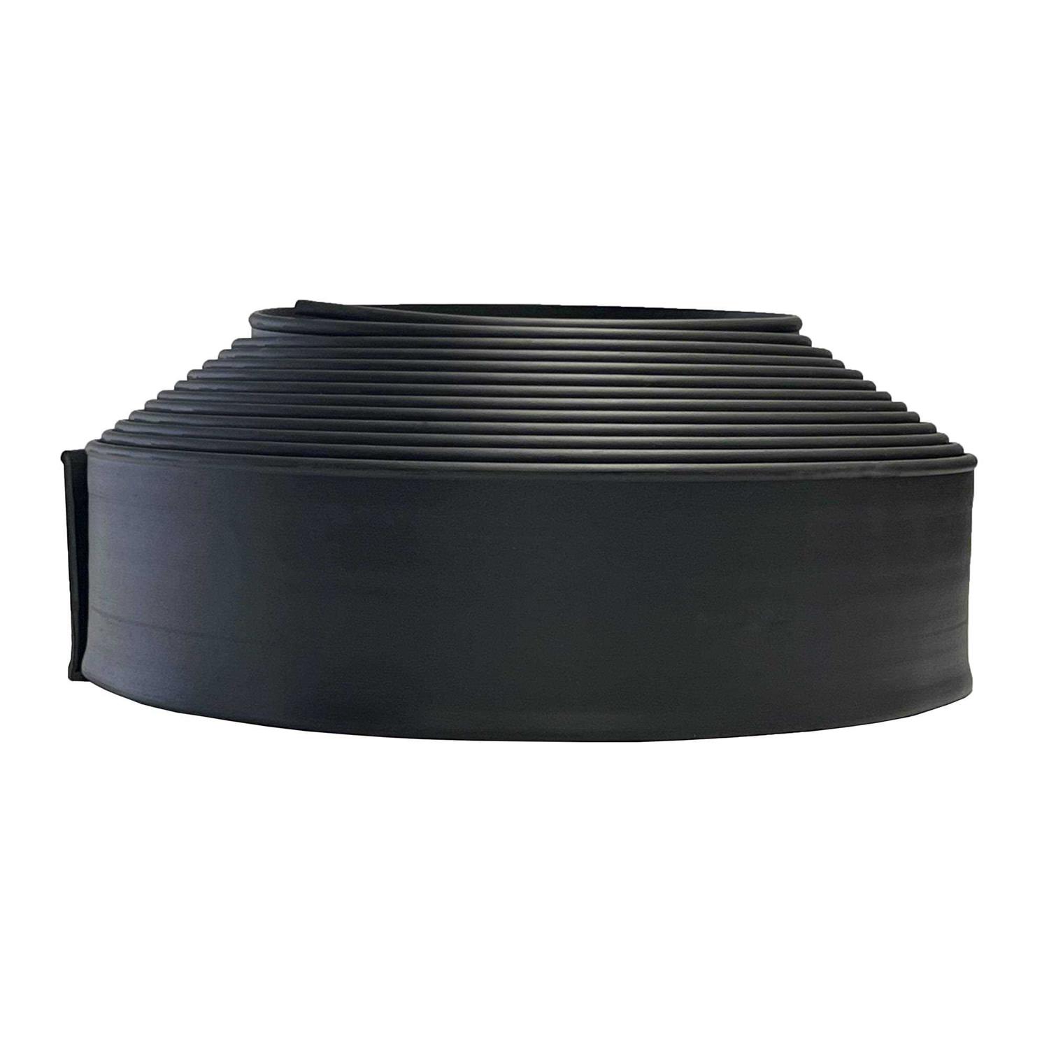 Expert Edge 60-ft x 4-in Black Plastic Landscape Edging Roll 3403-60LW - Shop Hardware Tools Online Store