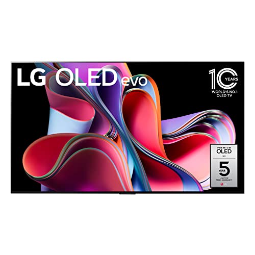 LG G3 Series Class OLED evo 4K Processor Smart Flat Screen TV Bundle