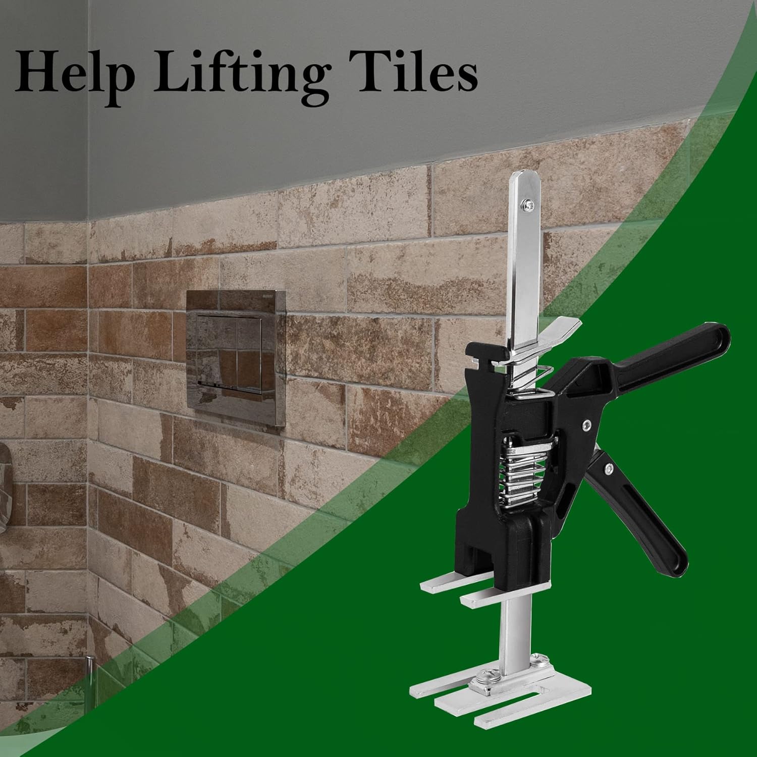 2 Packs Arm Jack Lift Hand Lifting Tool Jack Multi-function Height Adjustment Lifting Device Door Panel Lifting Cabinet Jack Tile Height Adjuster Metal Effort Elevator,Lift up to 300 Lb/4.3in Pack of 2