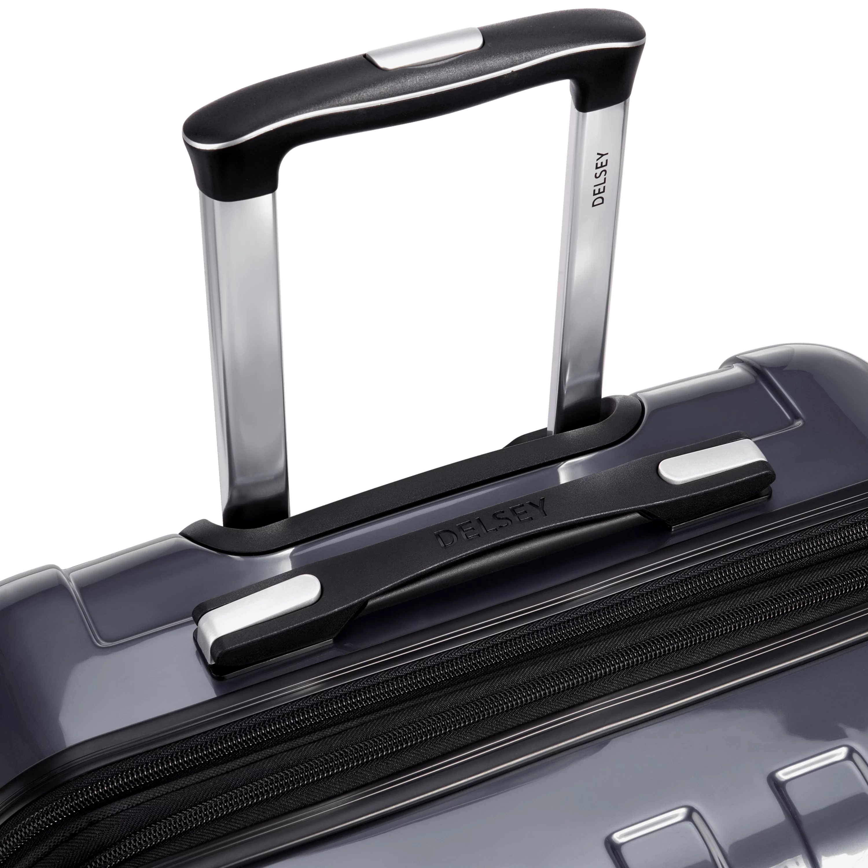 DELSEY PARIS Helium Aero 3-Piece Hardside Expandable Spinner Luggage Set includes 19" International Carry-On, 25" & 29" Checked, Steel Grey