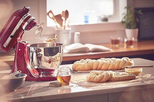 KitchenAid Artisan Series 5 Quart Tilt Head Stand Mixer with Pouring Shield KSM150PS, Removable bowl, Aqua Sky