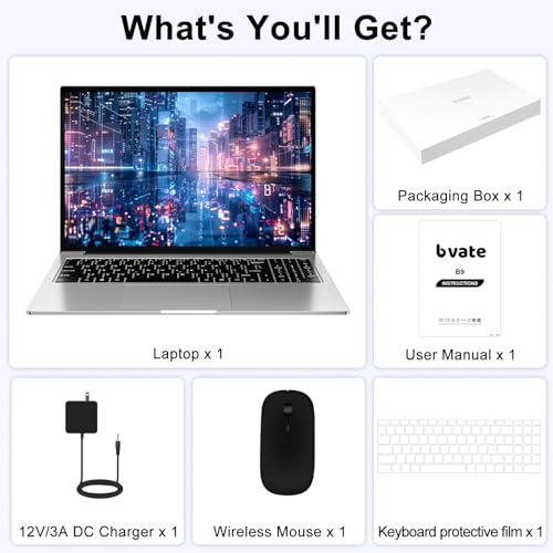 2025 Laptop Computer 14 Inch Win 11 256GB SSD Up to 1TB SSD Expand Laptops Celeron N4020 Up to 2.8Ghz 1920x1080 FHD Dual WiFi BT4.2 with Webcam Keyboard Protect Flim for Business Student-Gray