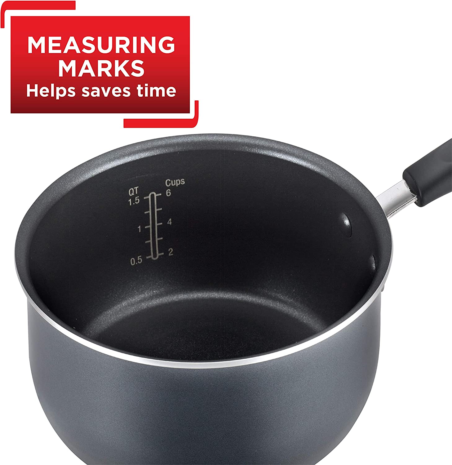 T-Fal 3 Qt Signature Saucepan with Lid