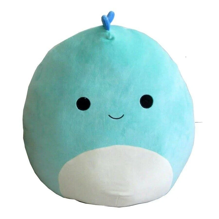 Squishmallow Ben Blue Green Dinosaur 16x22 Plush Stuffed Toy