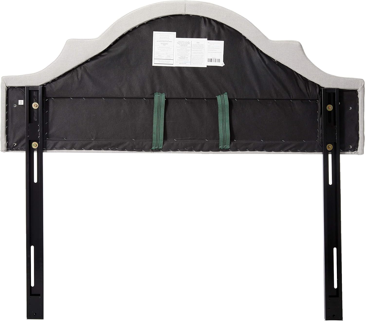 Christopher Knight Home Nora Headboard - Fully Upholstered, Queen / Full, Light Grey