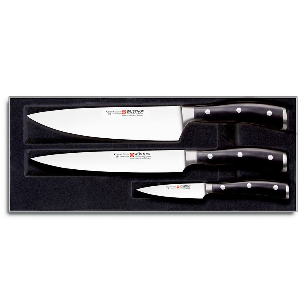 Wusthof Classic Ikon 3 Piece Starter Set