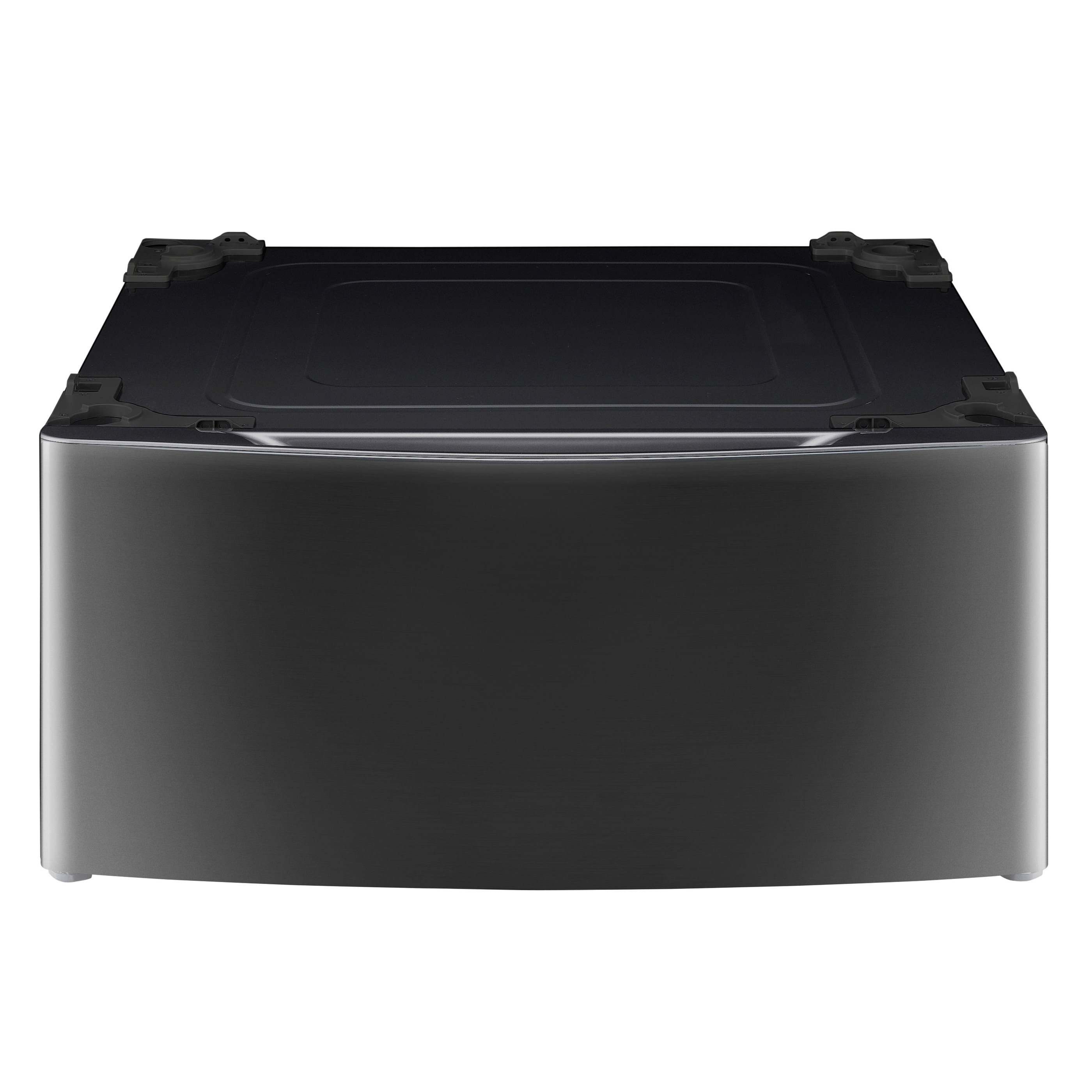 LG WDP4K Laundry Stainless Steel Pedestal, Black