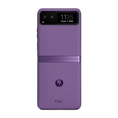 Motorola razr | 2023 | Unlocked | Made for US 8/128 | 32MP Camera | Cherry Blossom, 73.95 x 170.82 x 7.35mm